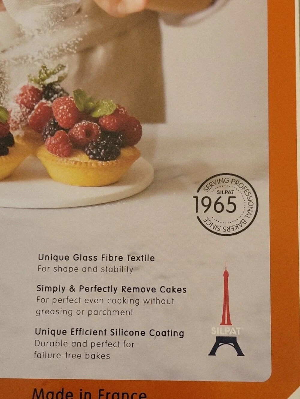 12-Hole Tartelette Tray - Orange